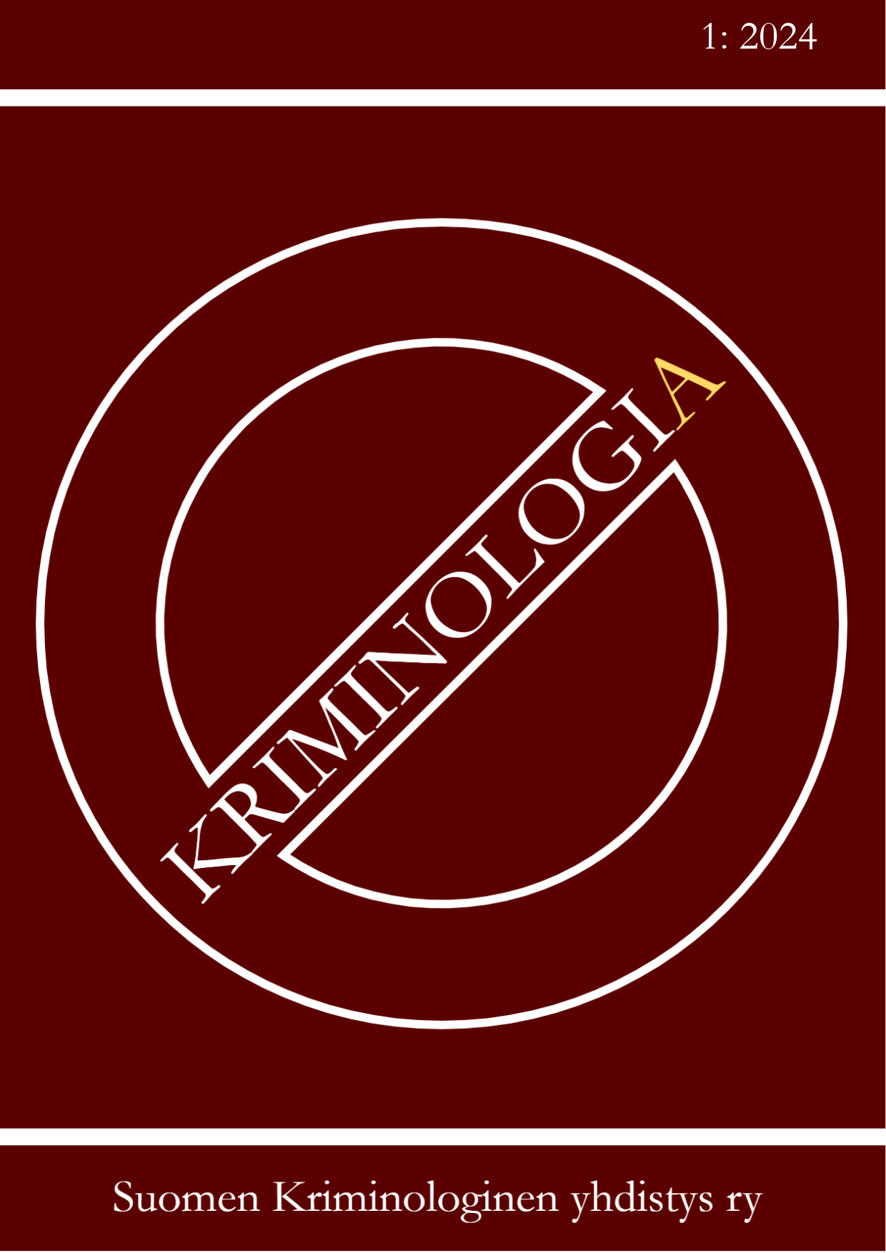 					View Vol. 4 No. 1 (2024): Kriminologia 
				