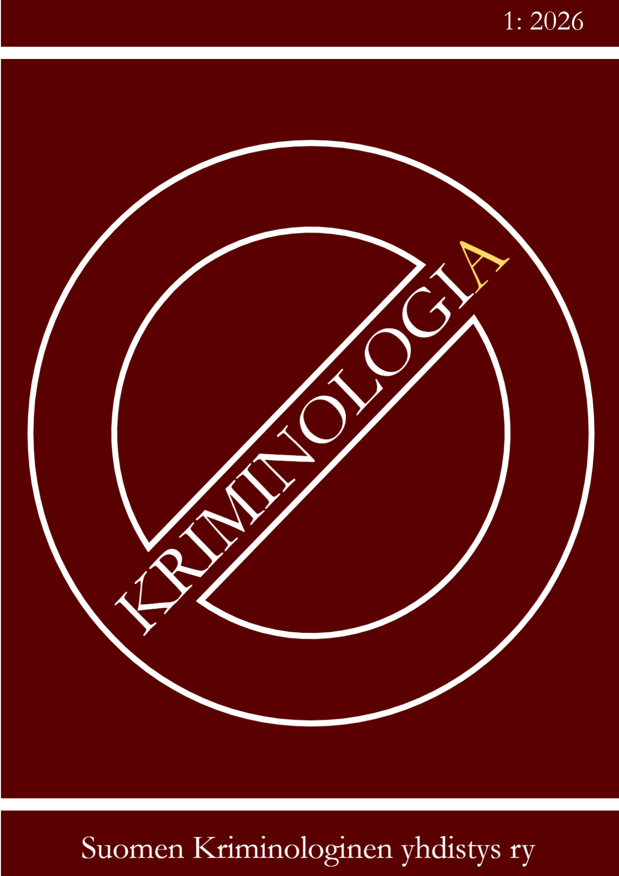 					Näytä Vol 7 Nro 1 (2026): Kriminologia
				